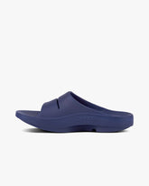 OOFOS UNISEX OOAHH SLIDE SANDALS  - NAVY